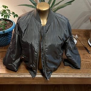 Ambiance army green number jacket